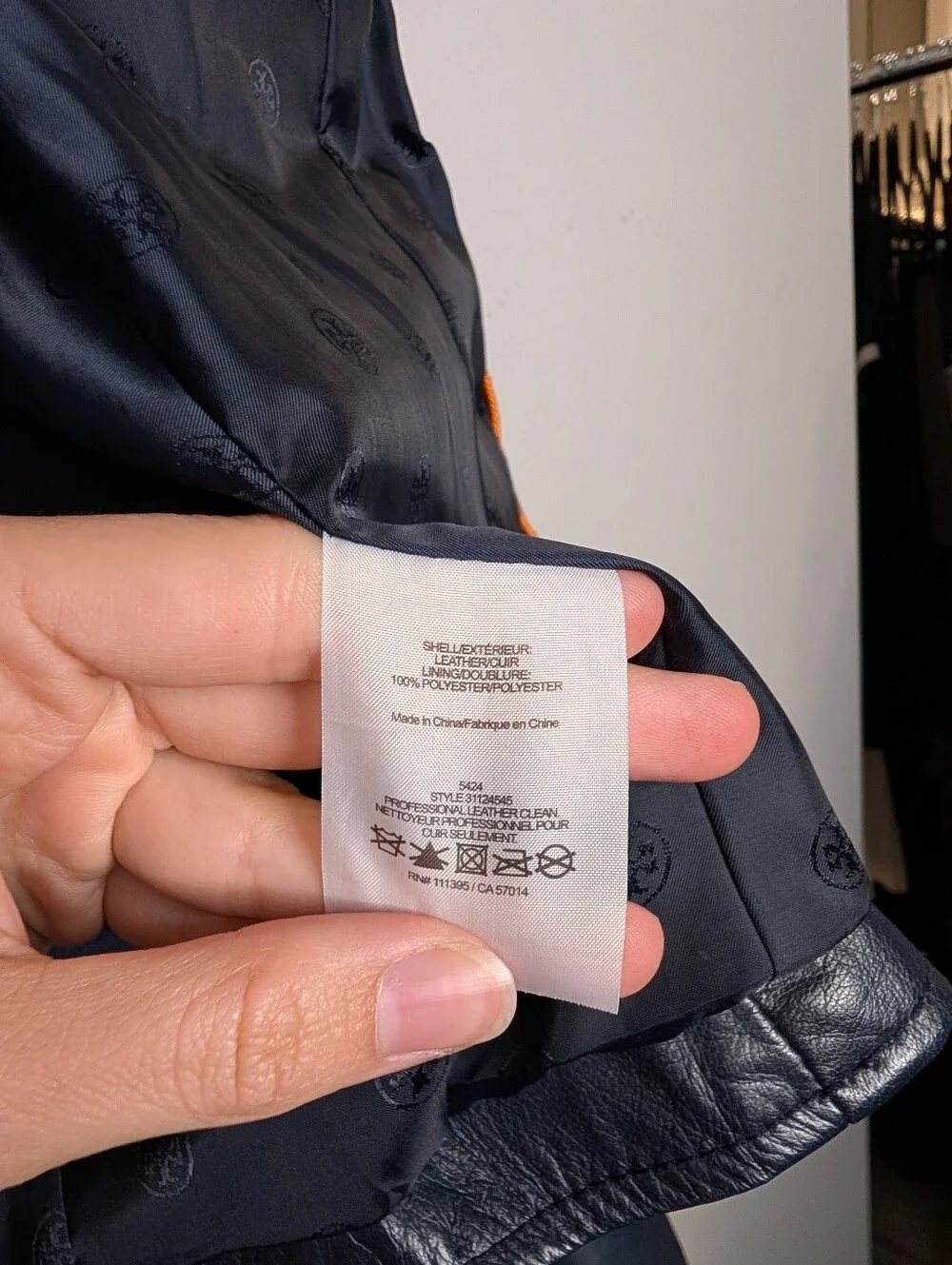 Tory Burch Leather Jacket